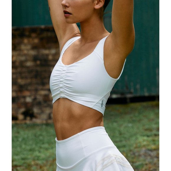 Free People Tops - 🎉LAST CHANCE🎉 NWT FP Movement Pleats And Thank You Cami / White